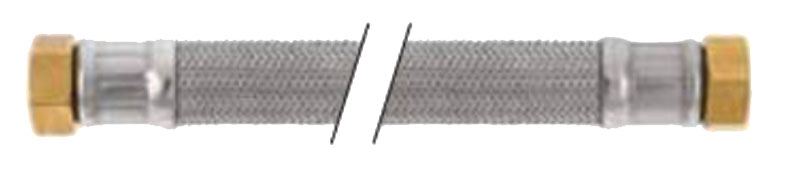 Flexible chauffage INOX EI26P5P5 EZYFLEX DN 25 - F 1’’ F 1’’ - longueur 1000 mm