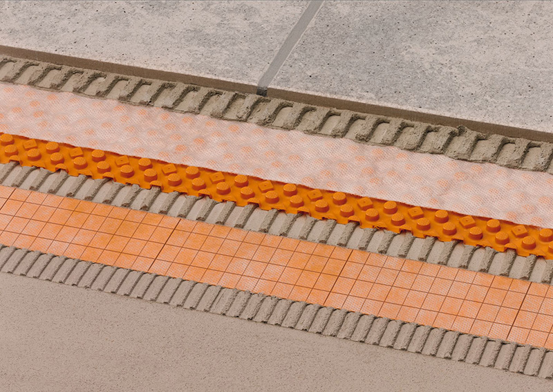 DITRA-DRAIN 4 Natte de découplage et drainage 10 m x 1 m