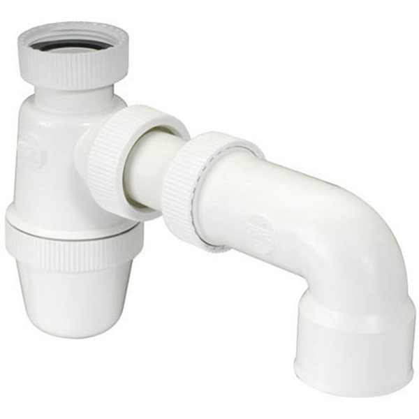 Siphon lavabo PVC 1