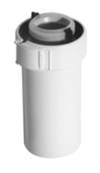 Conduit Rolux Condensation ø.60/100 mm PPTL/PP Blanc long.2000 mm Sekurit