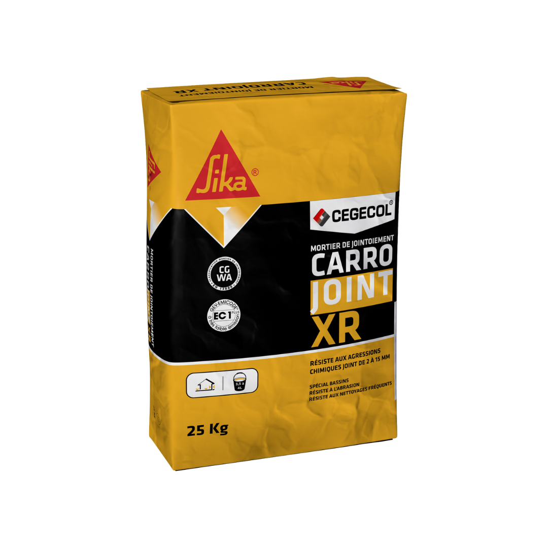 CARROJOINT XR Mortier de jointoiement gris clair sac de 25 kg