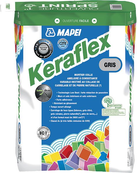 KERAFLEX Mortier-colle amélioré C2 Sac de 5 kg Blanc