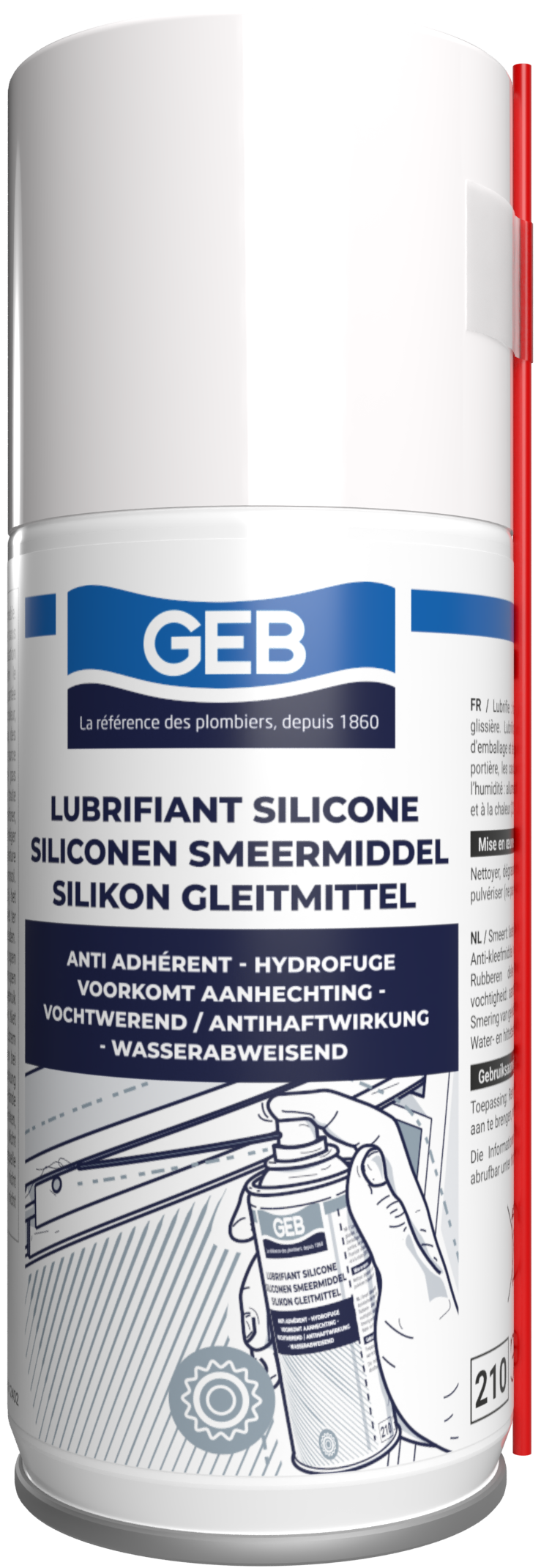 Lubrifiant silicone Aérosol