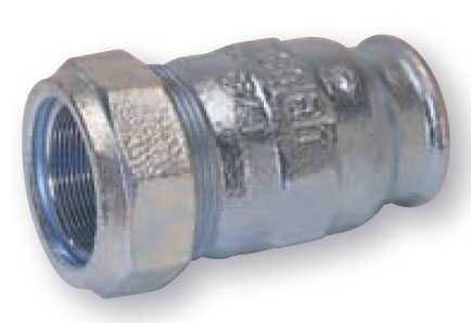 Pour tube acier - taraudage femelle 2