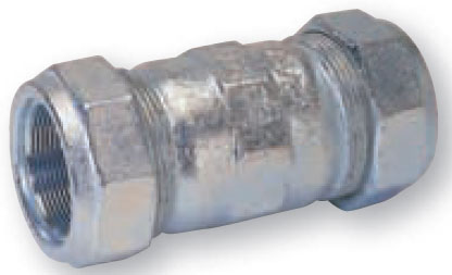 Pour tube acier - manchon droit 2