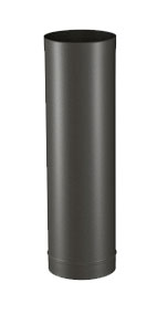 Tuyau émail noir mat Ø 150 - Long. 50 cm