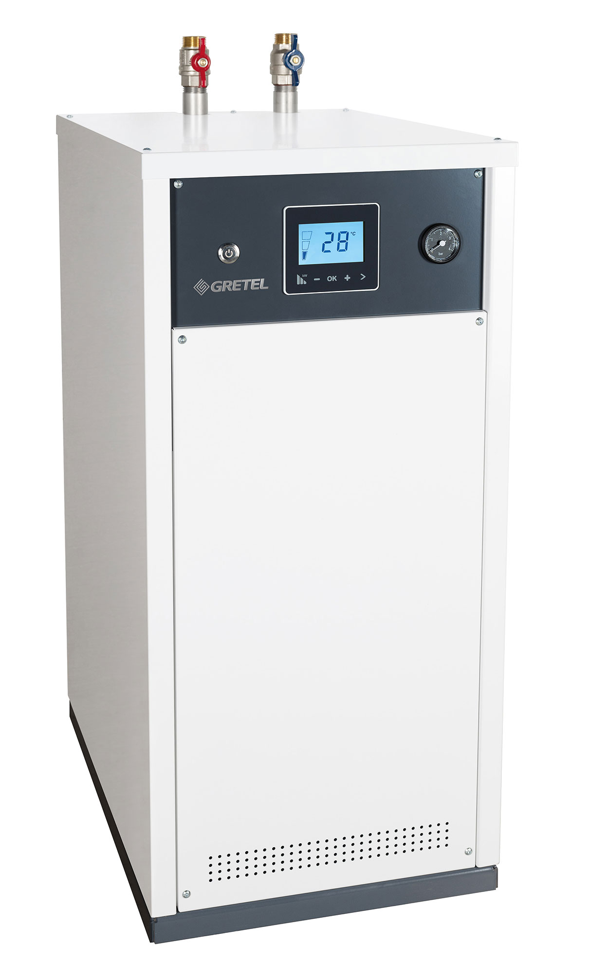 Chaudière au sol électrique version radiateur ou basse température Chaudière au sol électrique version radiateur ou basse température