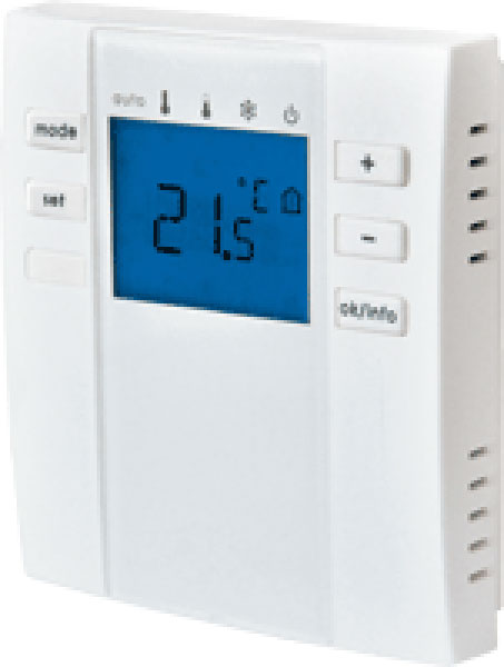 Thermostat d'ambiance digital pour répartiteur filaire 230 V