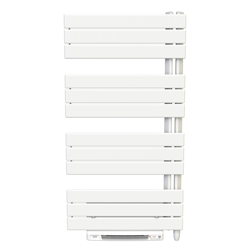 Radiateur sèche-serviettes ARBORESCENCE Blanc - Eau chaude et soufflerie