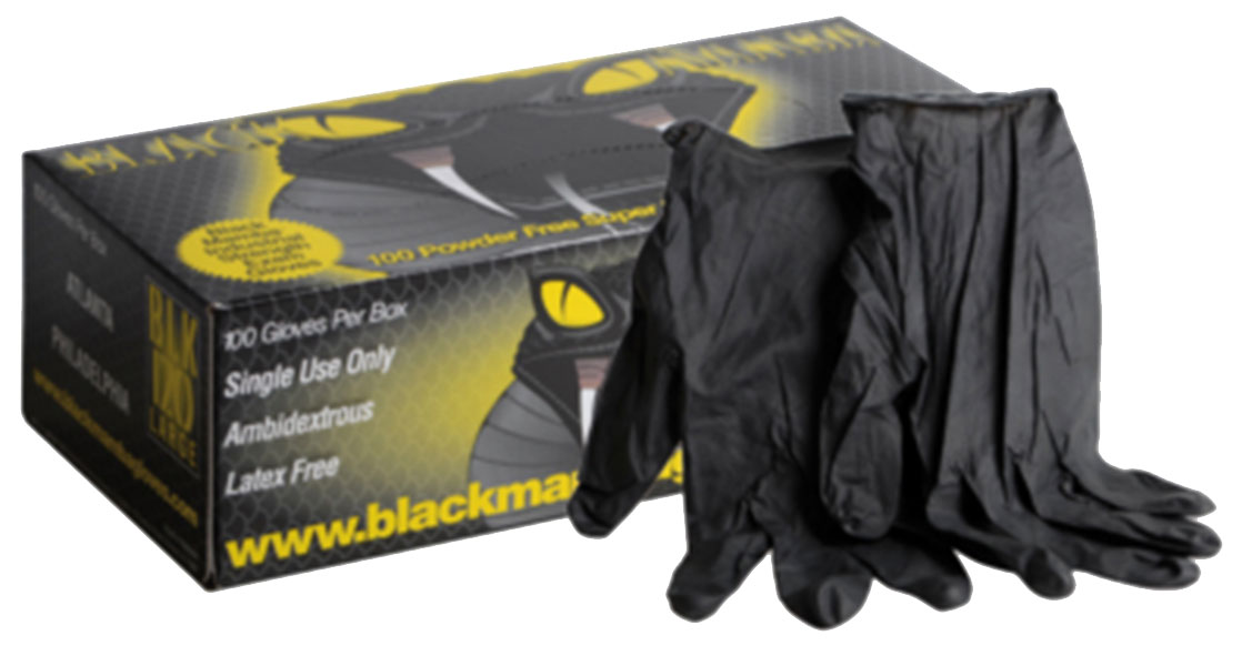 Boîte de 100 gants Blackmamba