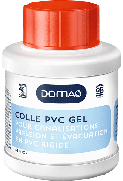 Colle pour PVC rigide thixotrope à prise rapide - Pot de 500ml