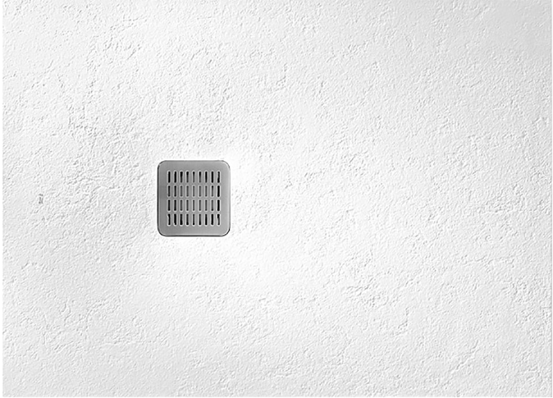 Receveur TERRAN en stonex - Blanc Receveur TERRAN en stonex - Blanc