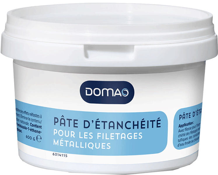Pâte d'étanchéité pour raccords filetés métalliques 1
