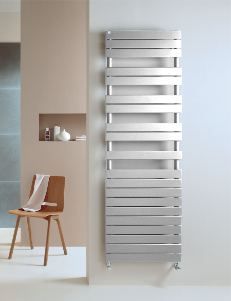 Mini Radiateur sèche-serviettes RODA SPA blanc - Eau chaude 2
