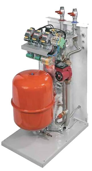 Chaudière au sol électrique version radiateur ou basse température Chaudière au sol électrique version radiateur ou basse température