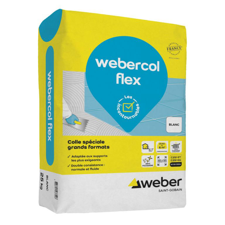 Colle à haut rendement WEBERCOL FLEX