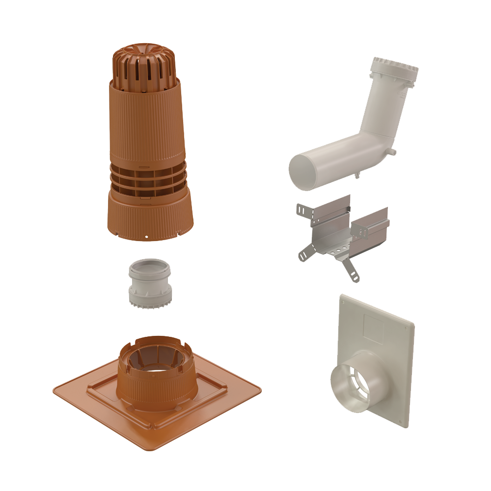 Mini Kit RENOLUX ø 80/125 - 80 4
