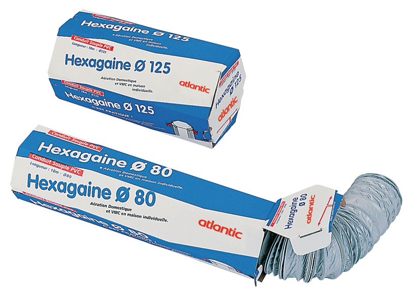 Conduit souple PVC HEXAGAINE ø125 - 18 m