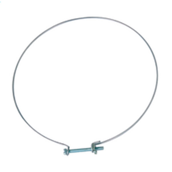 Collier de serrage en fil d'acier ø125 par 10 pièces