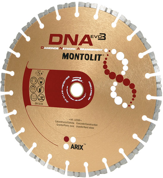 DNA-LX Disque diamanté ø350 mm - 30/25,4 mm