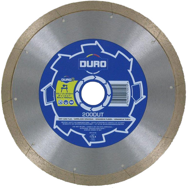 Disque diamanté DUT ultra mince cérame 20 mm ø300 mm