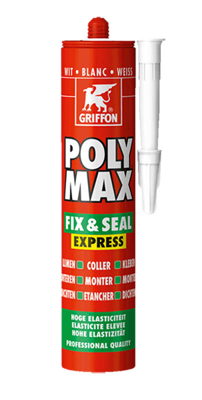 Mini Colle de montage et mastic d'étanchéité POLYMAX 1