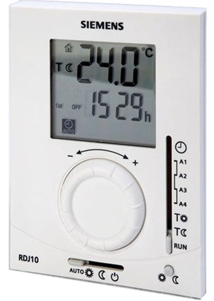 Thermostat d'ambiance programmable journalier à écran LCD