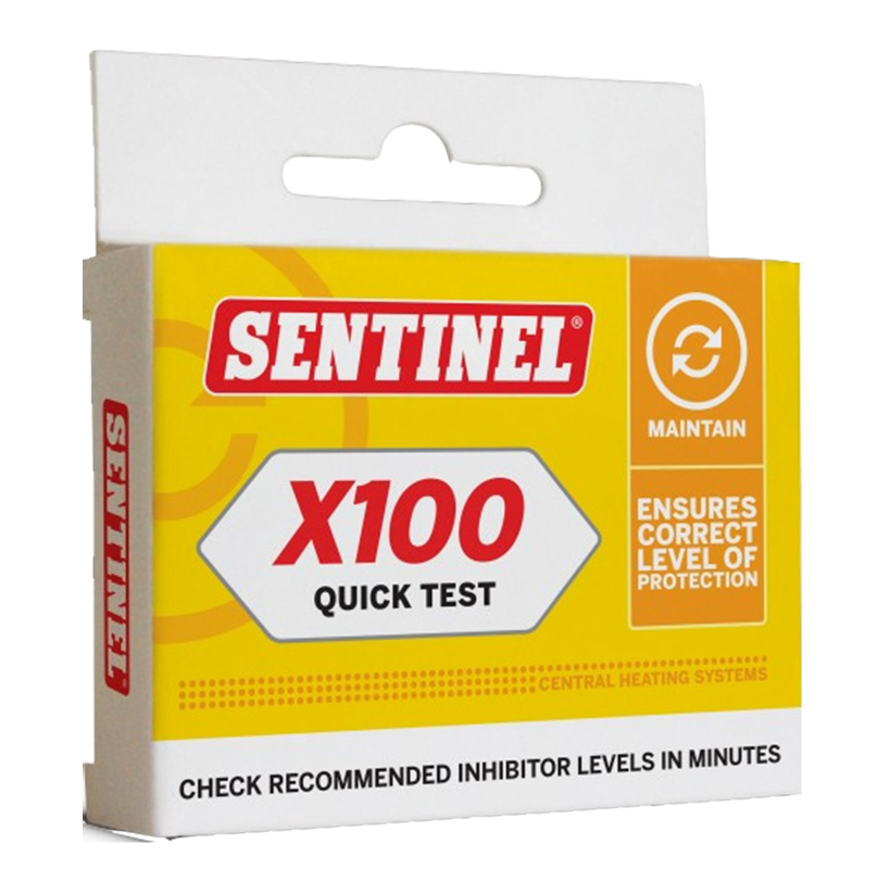 Test pour contrôler rapidement la concentration d’Inhibiteur Sentinel X100