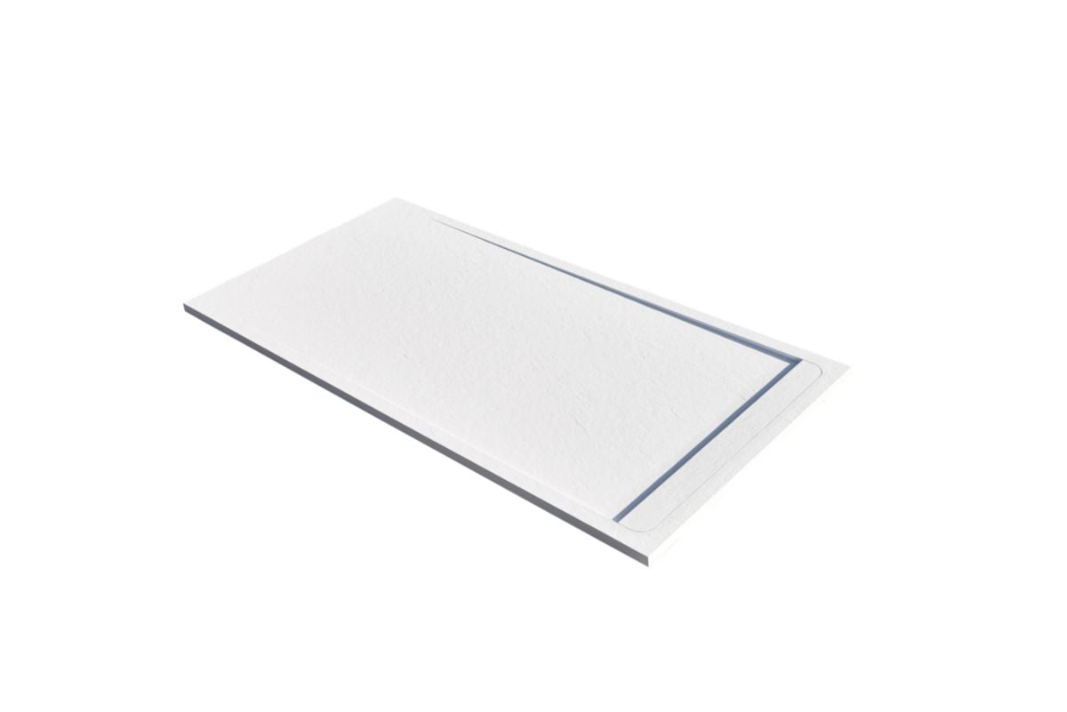 DUO SLATE Receveur 90x121-140cm