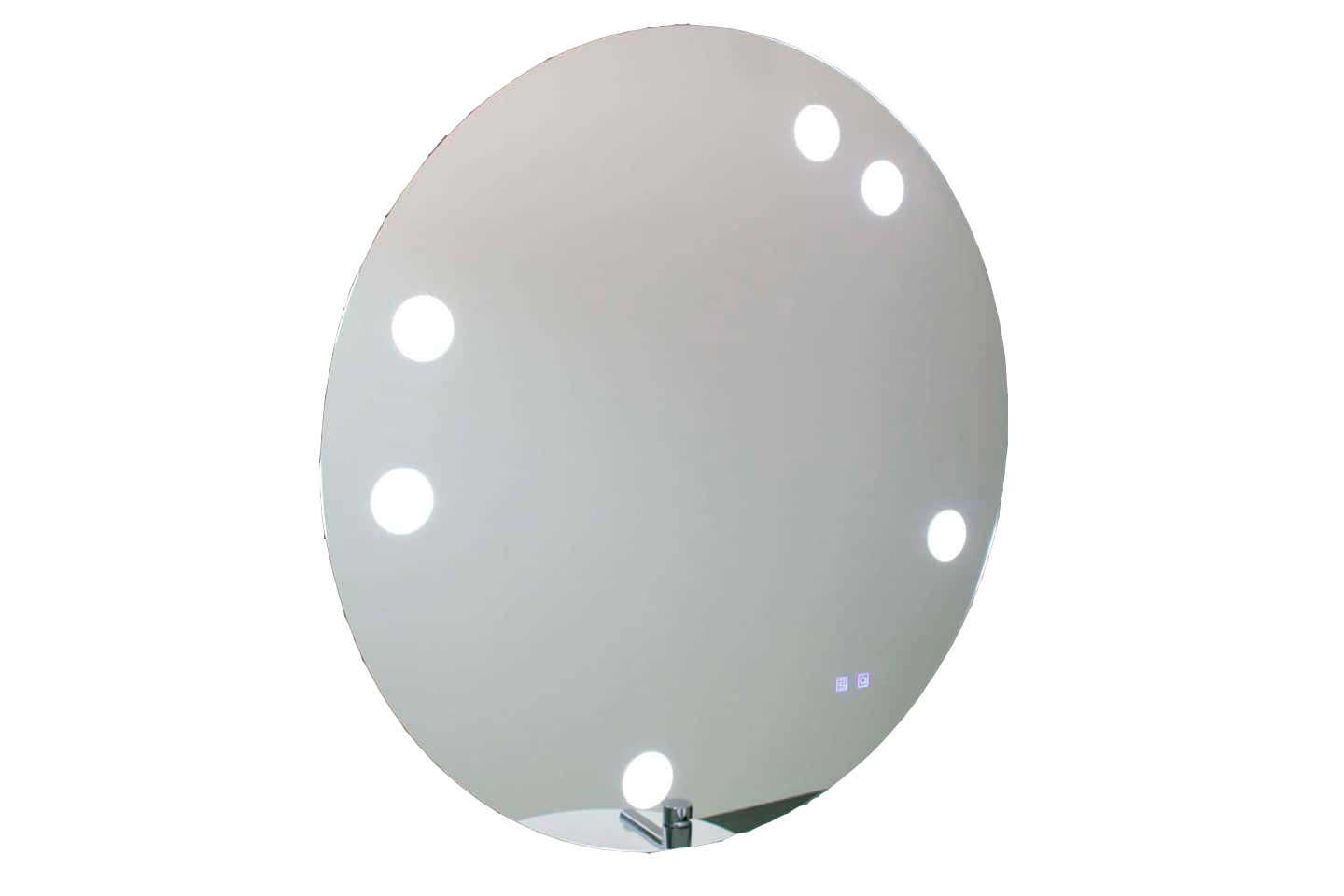 Miroir rond TIFFANY, éclairage LED par spots intégrés