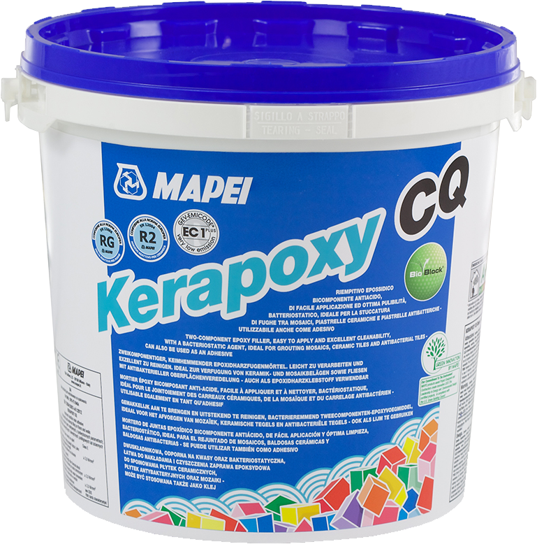 KERAPOXY CQ Joint hautes performances base époxy Kit 10 kg Gris Argent