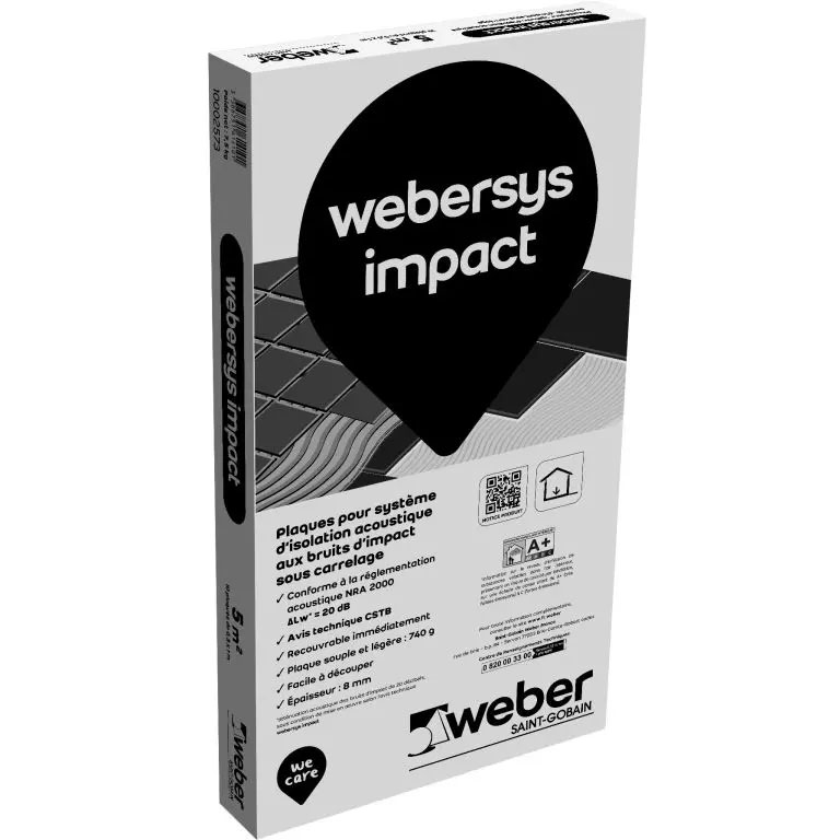 Système d'isolation WEBERSYS IMPACT