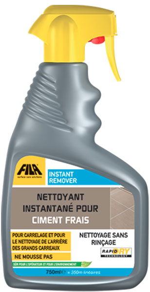 INSTANT REMOVER Nettoyant pour ciment frais - Flacon de 750 ml