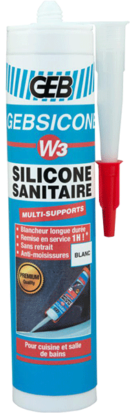 Mastic silicone GEBSICONE W3 