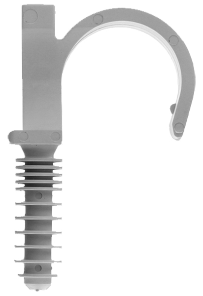 Seau de 100 fixations pour gaine souple ø25 mm
