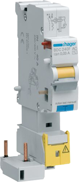 Bloc différentiel 1P+N 30mA type AC 1