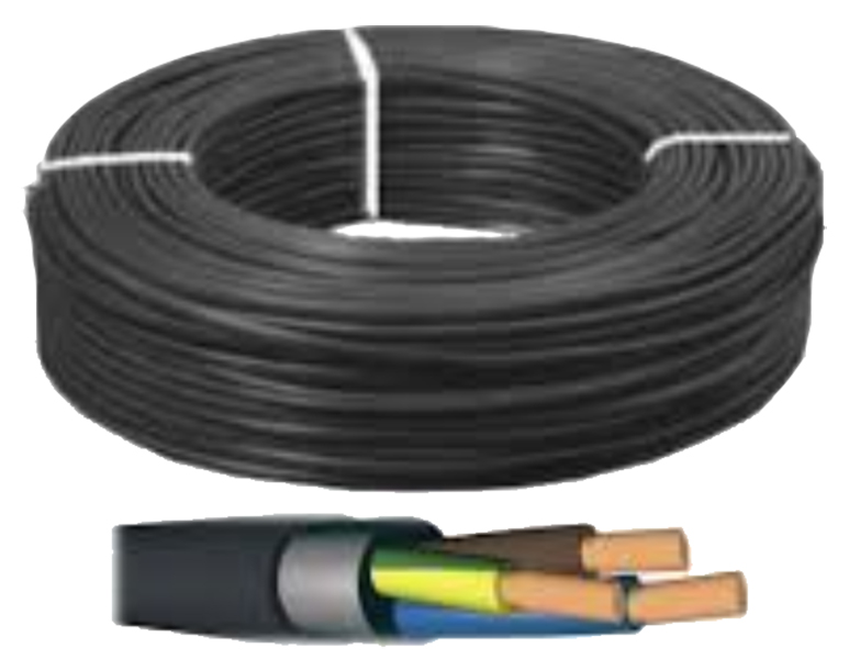 Câble rigide R2V 3G - Couronne de 100 m