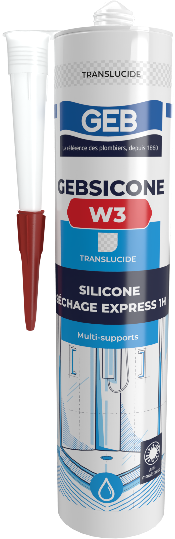 Mini Mastic silicone GEBSICONE W3 2