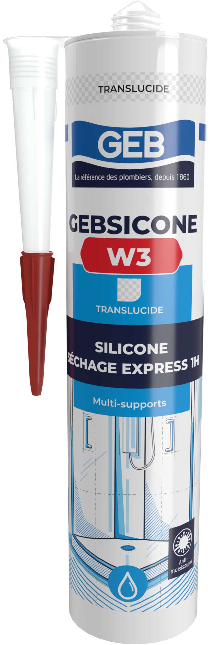 Mini Mastic silicone GEBSICONE W3 1