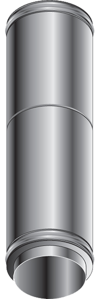 Longueur ajustable inox de 530 à 890 mm