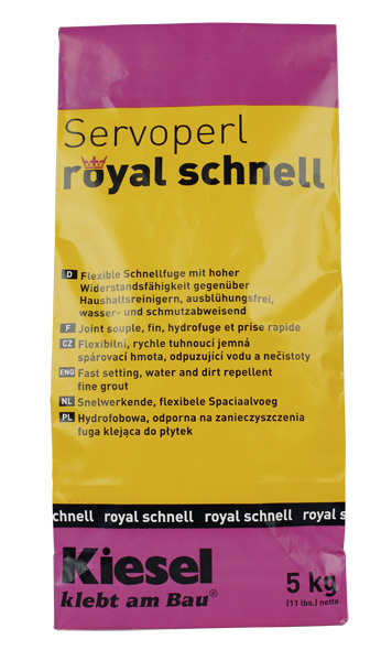 SERVOPERL ROYAL RAPIDE Joint souple fin Sac de 5 kg Blanc