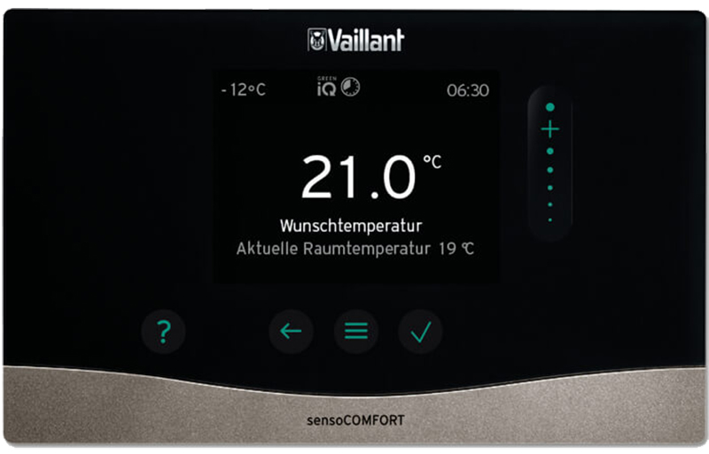 Régulation pavé tactile Sensocomfort 720F radio