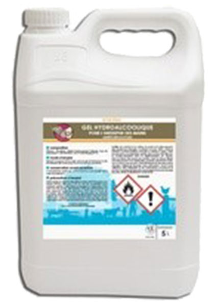 Gel hydroalcoolique bidon de 5 L
