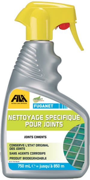 FUGANET Nettoyant pour joints - Flacon de 750 ml