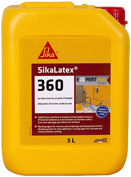 SIKALATEX-360 Résine d'accrochage Bidon de 5 L