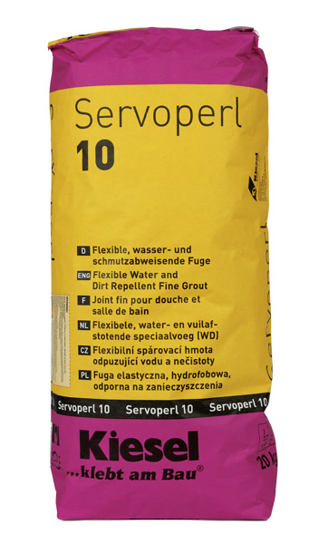 SERVOPERL 10 Joint semi-fin Sac de 20 kg Gris Moyen