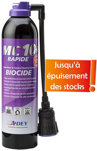 MC10+ Biocide pour installation de chauffage central