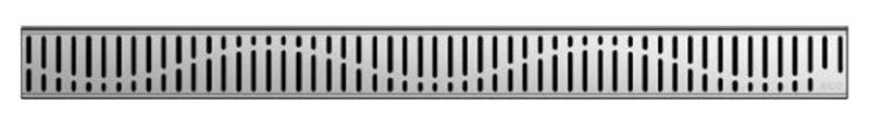 Couverture inox SHOWERDRAIN C finition Wave 1