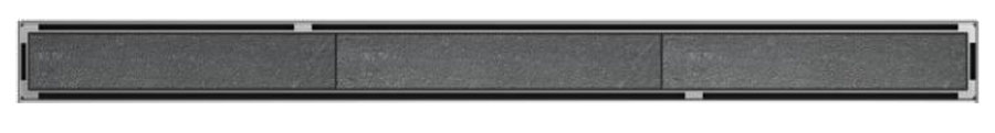 Couverture inox SHOWERDRAIN C 885x64 mm, finition TILE (à carreler)