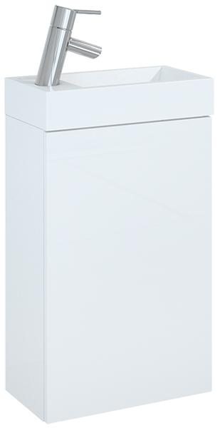 Meuble lave-mains complet YOUNG blanc